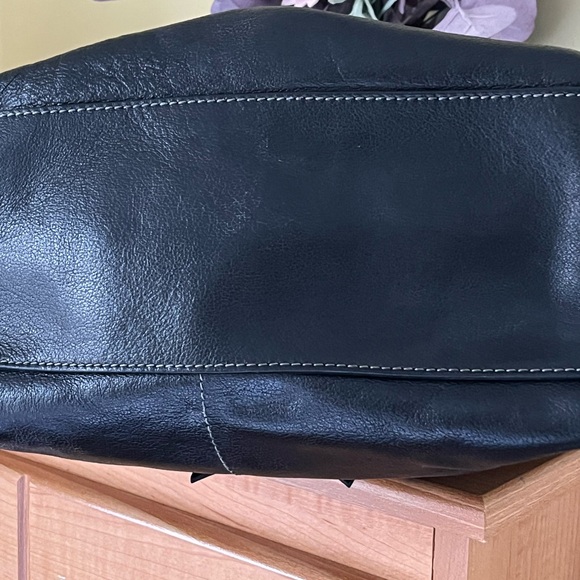 Dooney & Bourke Black Leather Women's Bag - Picture 7 of 9